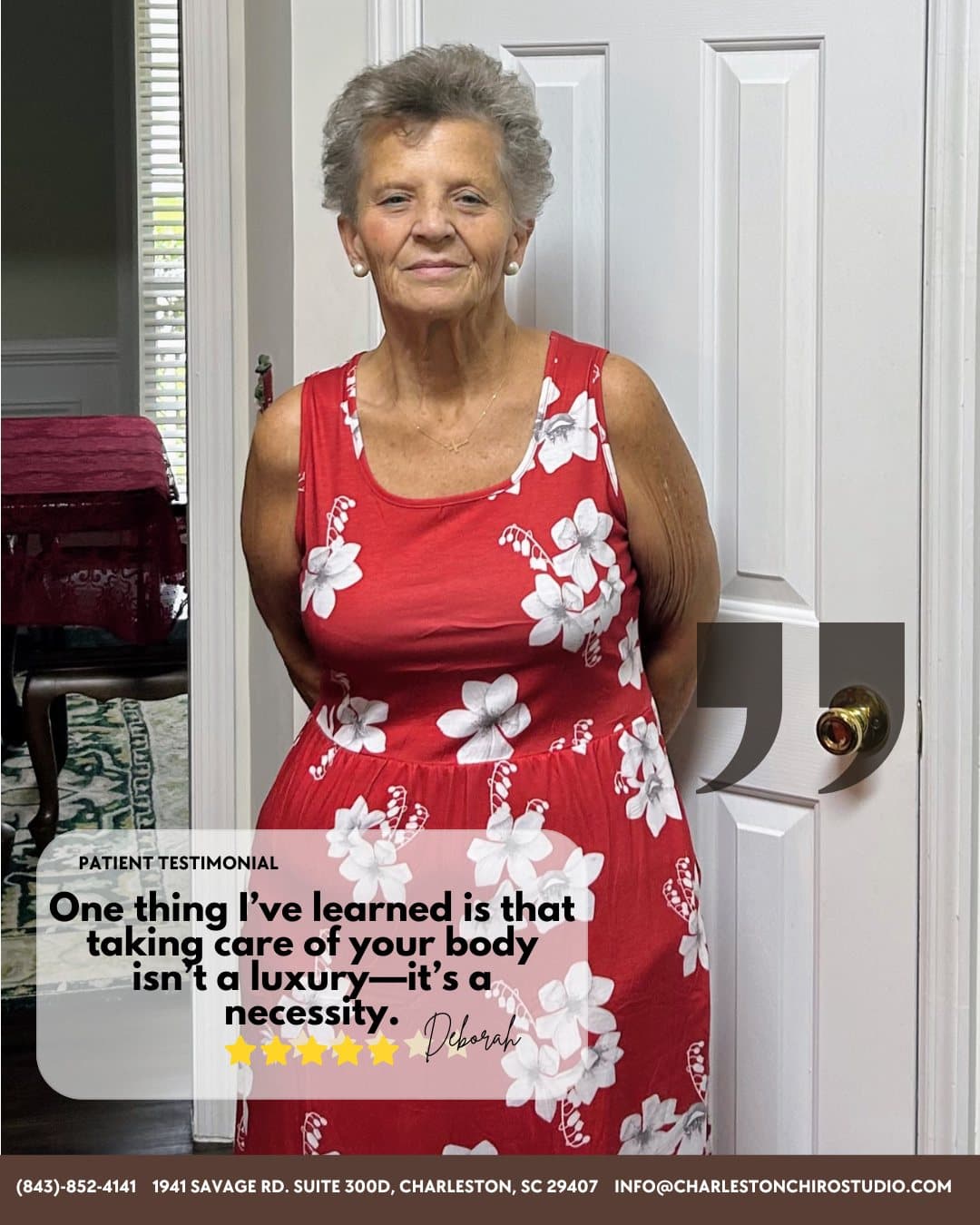 Deborah, Patient of the Month for August 2026